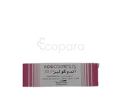 INDOCOLLYRE 0.1% 5ML COLLYRE