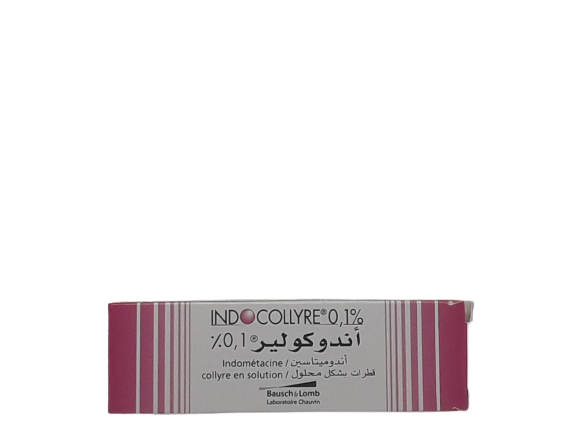 INDOCOLLYRE 0.1% 5ML COLLYRE