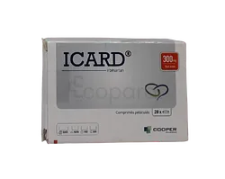 ICARD 300MG BOITE DE 28 COMPRIMES PELLICULES