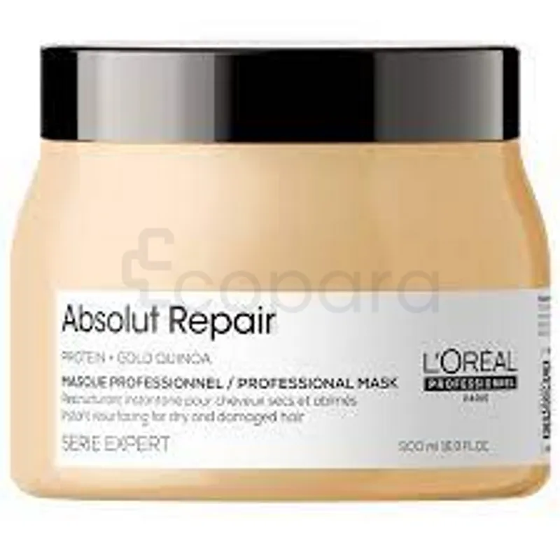 L'OREAL ABSOLUT REPAIR MASK PROTEIN + GOLD QUINOA 500ML