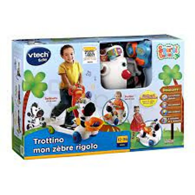 VTECH TROTTINO MON ZEBRE RIGOLO