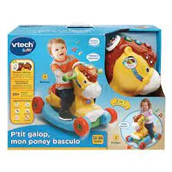 VTECH P'TIT GALOP MON PONEY BASCULO