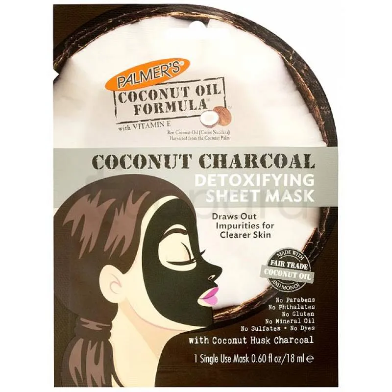 PALMER'S COCONUT CHARCOAL MASQUE 18ML