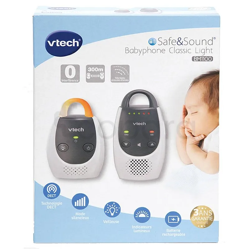 VTECH BABYPHONE CLASSIC LIGHT SAFE SOUND