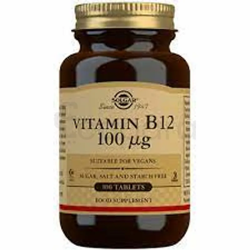 SOLGAR VITAMIN B12 100MCG BOITE DE 100