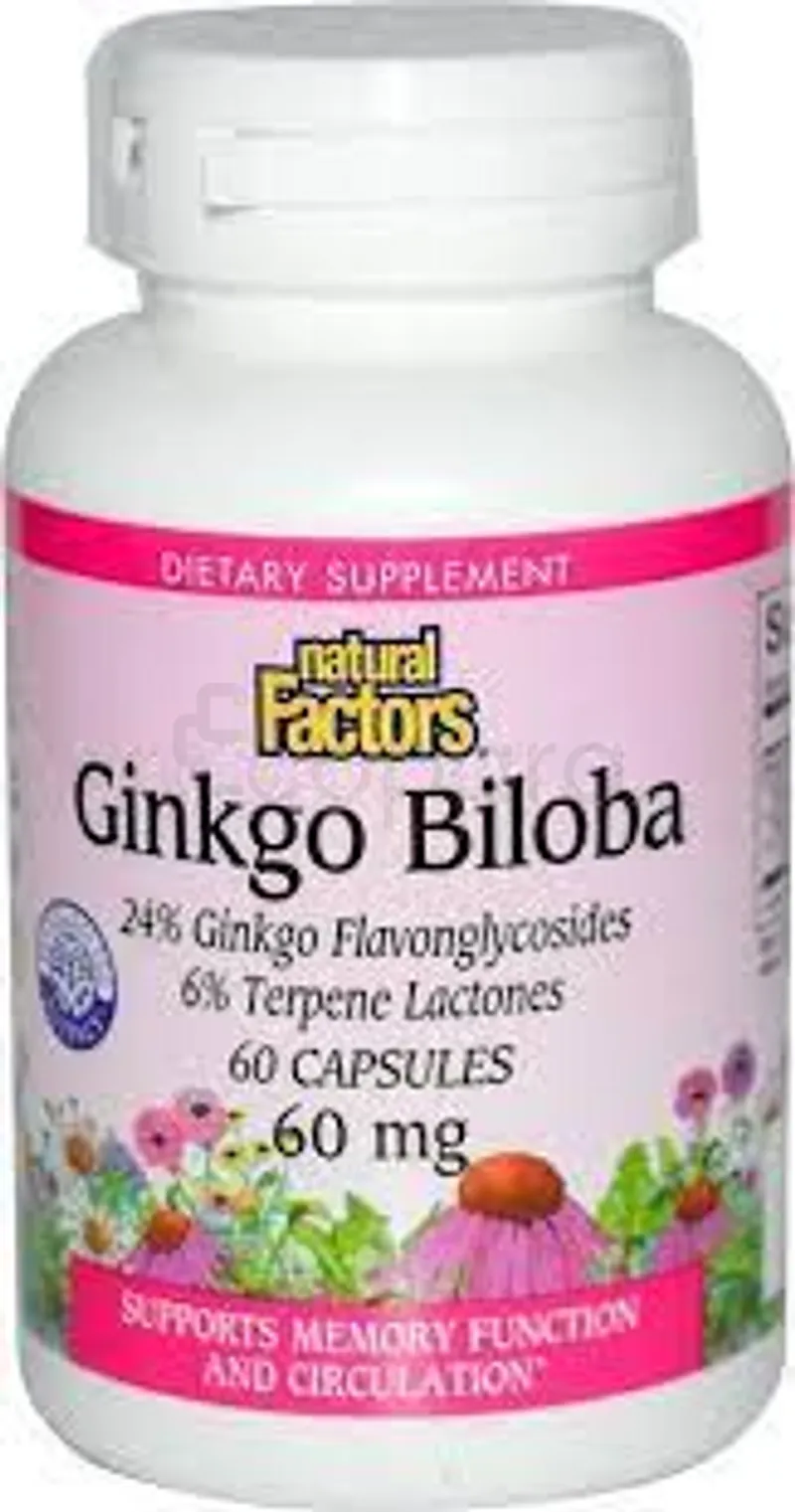 HERBALFACTORS GINKGO BILOBA BOITE DE 60