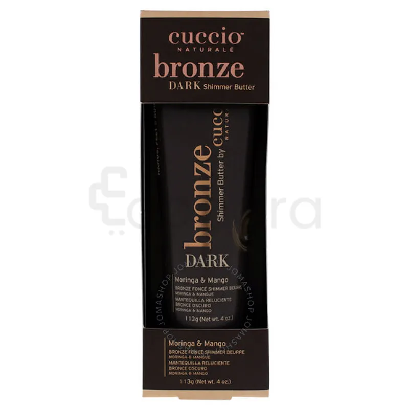 CUCCIO BRONZE SHIMMER BUTTER DARK MORINGA & MANGO 4OZ