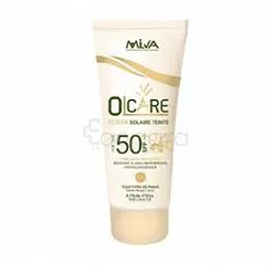 MILVA OLCARE ECRAN SOLAIRE SPF50+ TEINTE BEIGE CLAIR  50ML