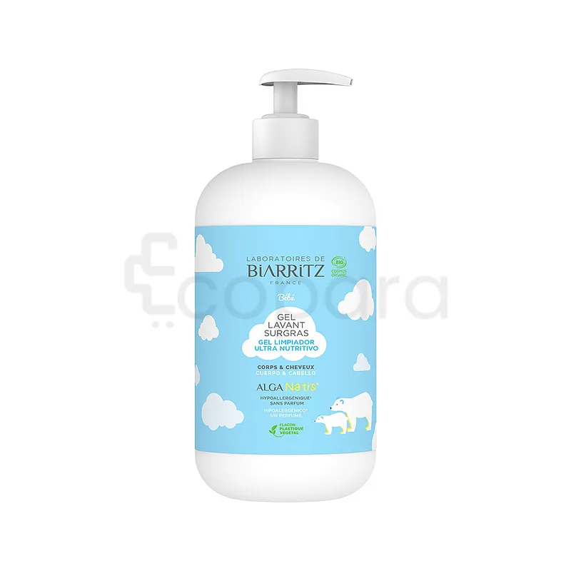 BIARRITZ BEBE GEL LAVANT SURGRAS 500ML