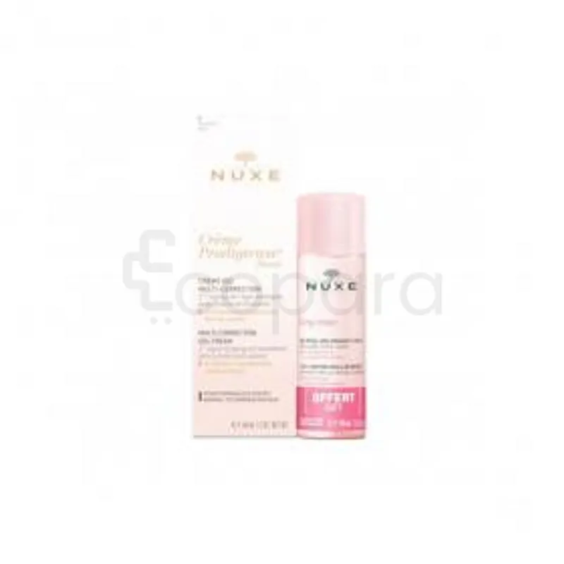 NUXE CREME PRODIGIEUSE BOOST CREME GEL 40ML + VERY ROSE EAU MICELLAIRE APAISANT 3EN1 40ML OFFERT