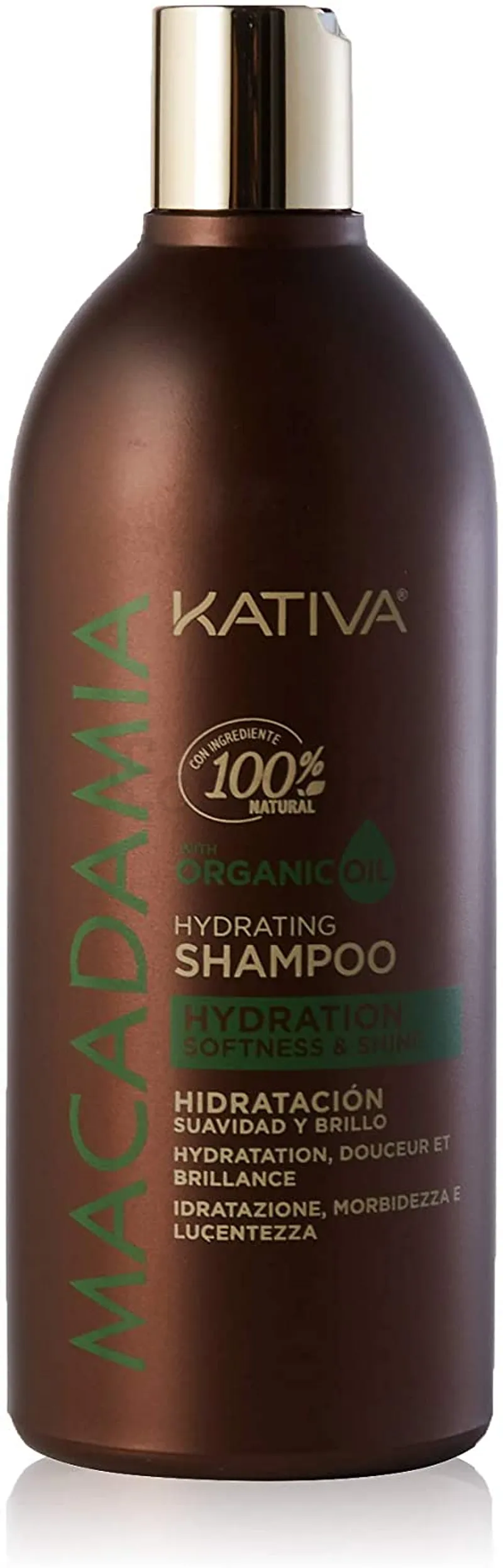 KATIVA SHAMPOOING ORGANIC OIL MACADAMIA 500ML