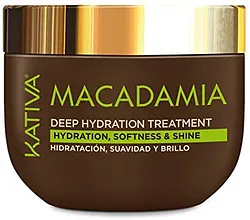 KATIVA MASQUE ORGANIC OIL MACADAMIA 250ML