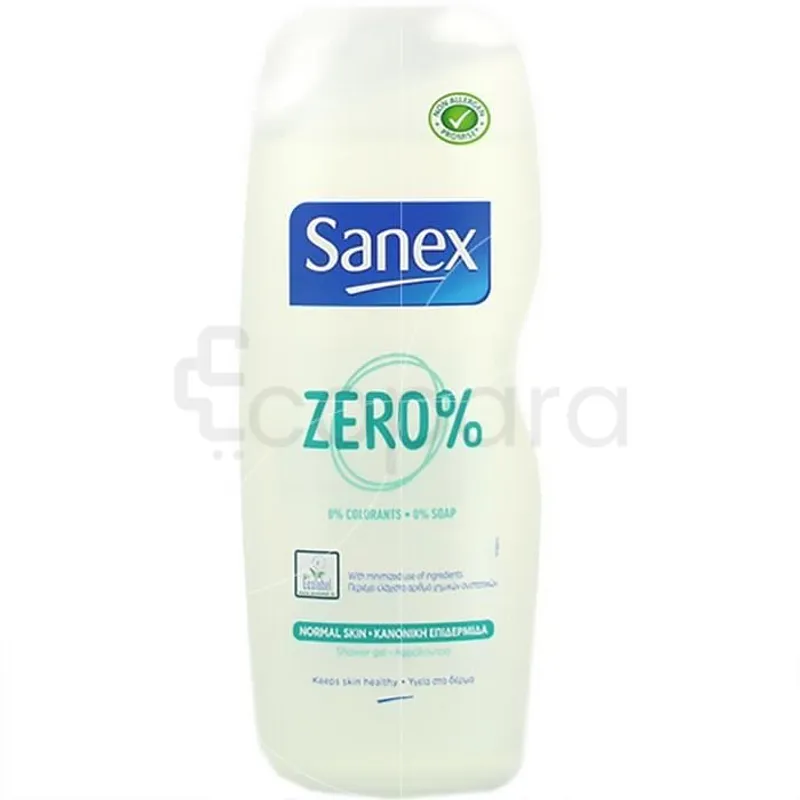 SANEX GEL DOUCHE ZERO% PEAU SECHE 600ML