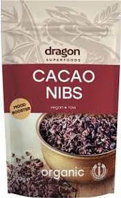 DRAGON PEPITES DE FEVES DE CACAO CRU CRIOLLO 200G REFERENCE 146