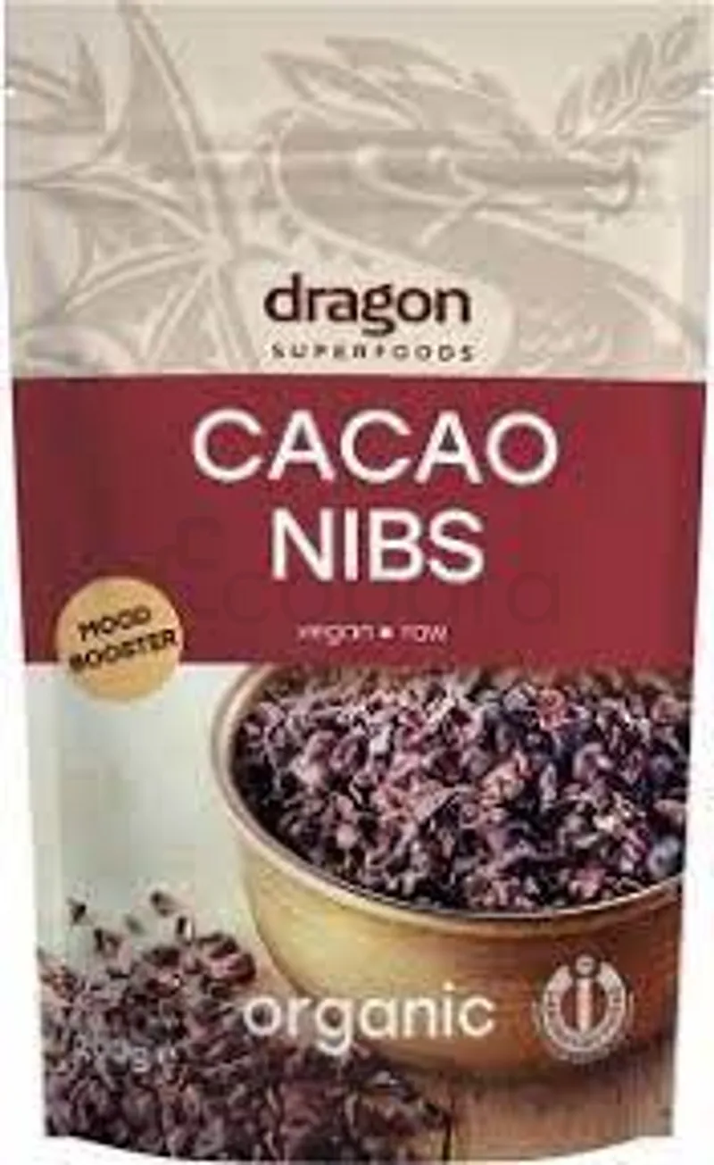DRAGON PEPITES DE FEVES DE CACAO CRU CRIOLLO 200G REFERENCE 146