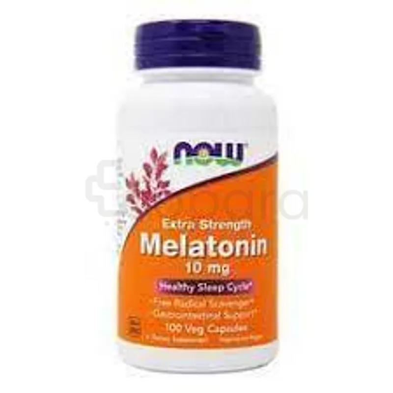 NOW MELATONINE EXTRA STRENGTH 10MG BOITE DE 100 CAPSULES