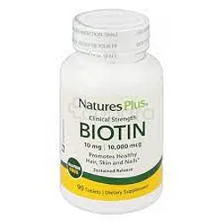 NATURES PLUS BIOTIN 10MG BOITE DE 90