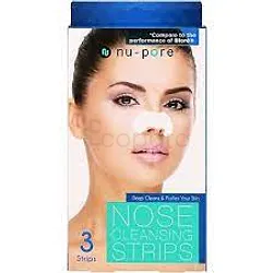 NU-PORE CLEANSING NOSE STRIPS BOITE DE 3
