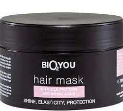 BIO2YOU MASQUE AUX PROTEINES DE SOIS ET ACIDES AMINES SANS SILICONES 200ML