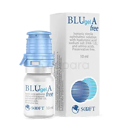 BLUGEL A SOLUTION OPHTALMIQUE 10ML COLLYRE