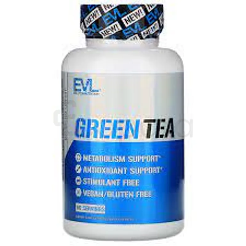 EVLUTION NUTRITION GREEN TEA BOITE DE 60 CAPSULES