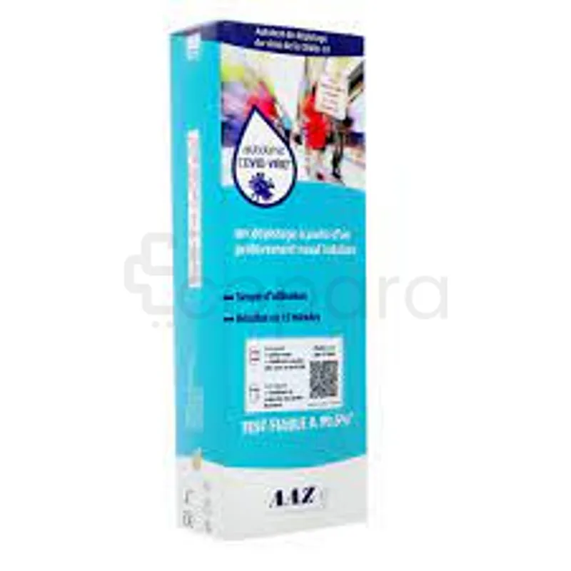 AAZ COVID-VIRO AUTOTEST ANTIGENIQUE COVID-19 AG+ BOITE DE 5