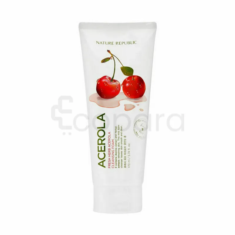 NATURE REPUBLIC ACEROLA CLEANSING FOAM 170ML