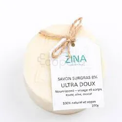 ZINA COSMETIC SAVON SOIN ULTRA DOUX PEAU SENSIBLE