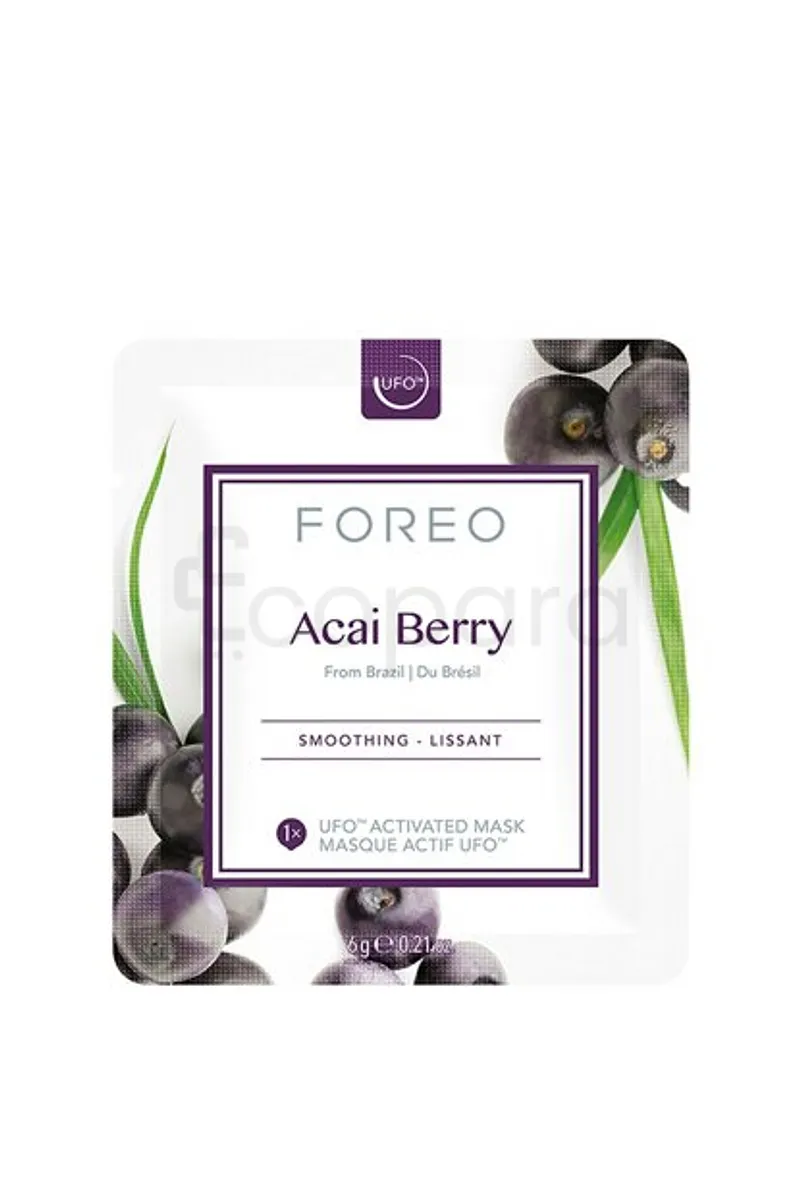FOREO UFO ACAI BERRY MASQUES BOITE DE 6