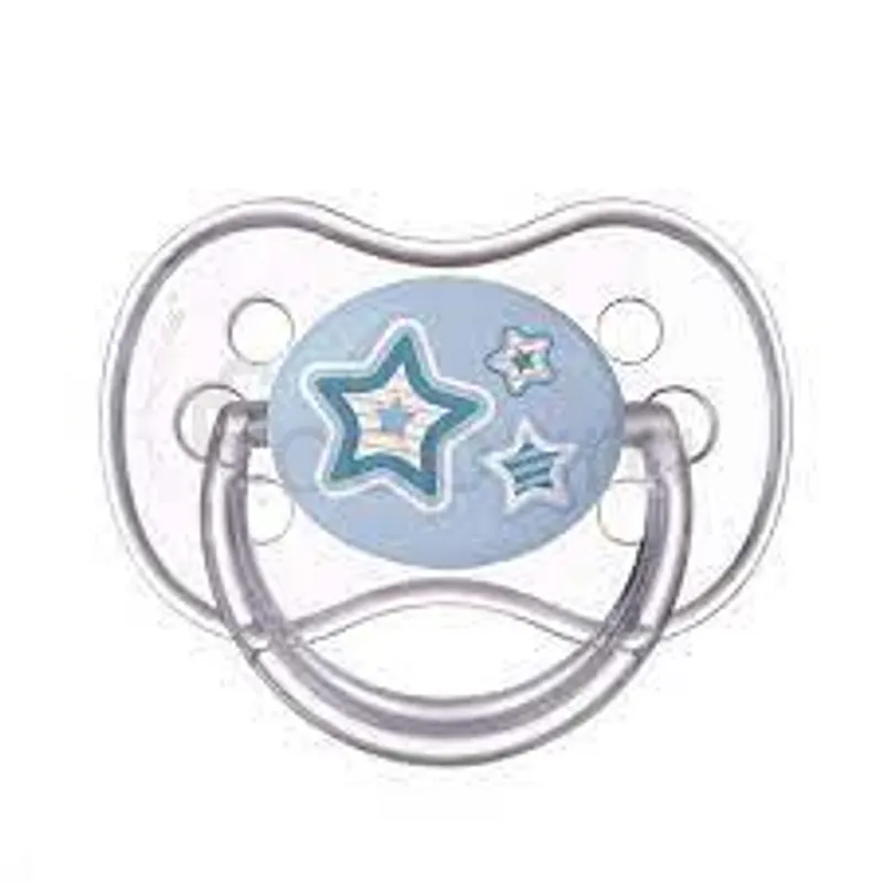 CANPOL BABIES SUCETTE ORTHODONTIQUE 6-18MOIS ROSE ET BLEU REFERENCE 22/566