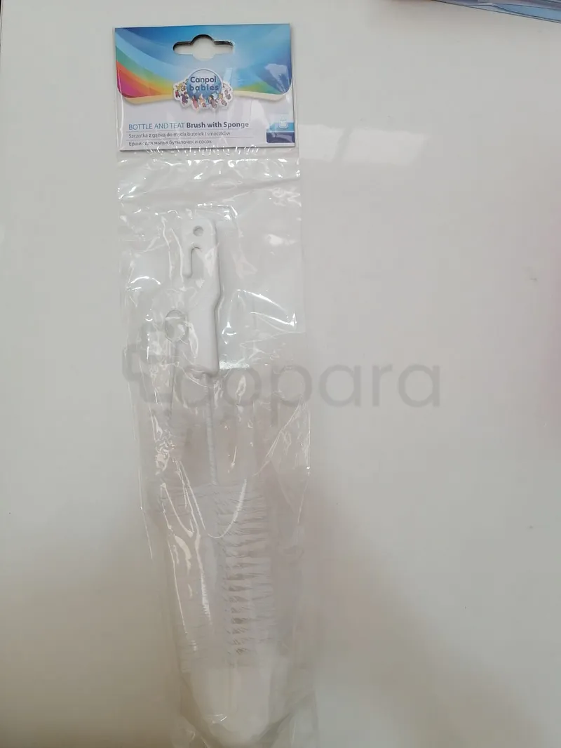 CANPOL BABIES GOUPILLON AVEC EPONGE POUR BIBERON REFERENCE 2/410