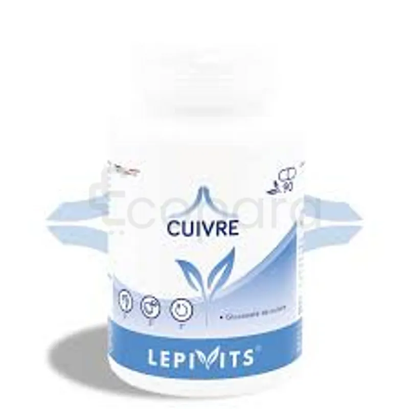LEPIVITS CUIVRE BOITE DE 90 GELULES
