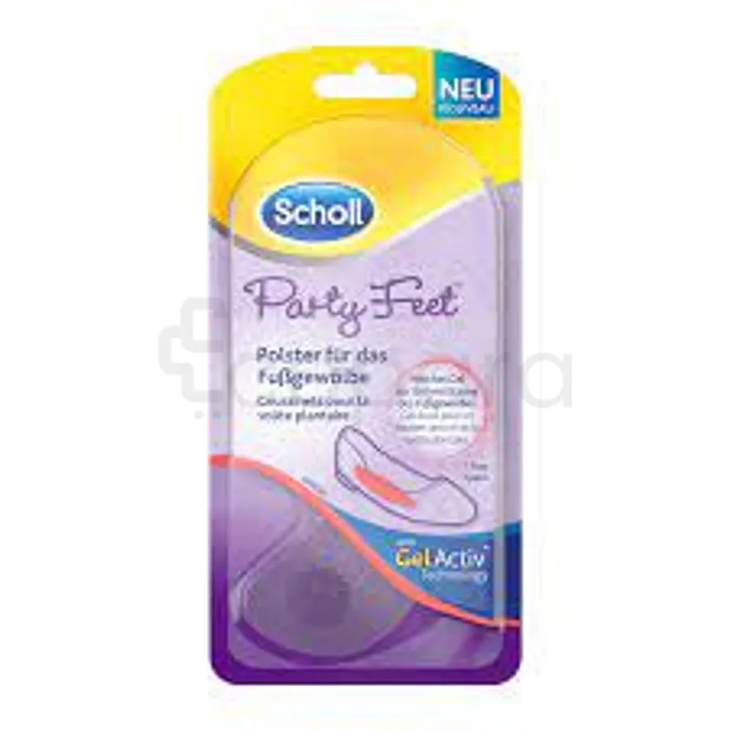 SCHOLL PARTY FEET GEL ACTIV COUSSINETS POUR LA VOÛTE PLANTAIRE