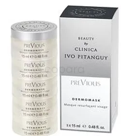 IVO PITANGUY PREVIOUS DERMOMASK MASQUE RESURFAÇANT VISAGE 15ML BOITE DE 5