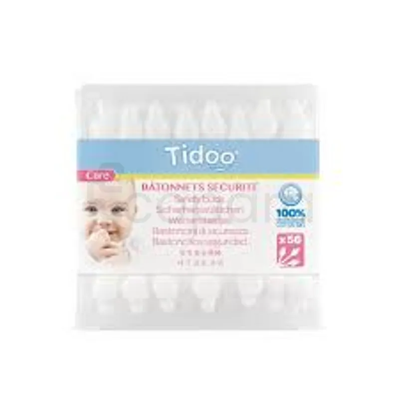 TIDOO BABY CARE BATONNETS SECURITE BOITE DE 50