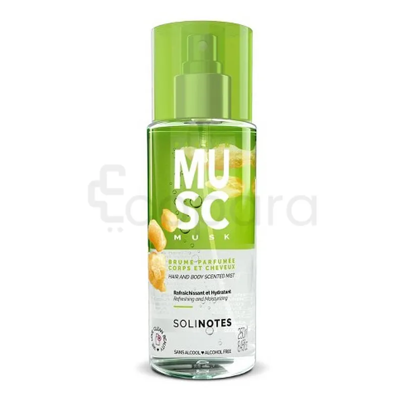 SOLINOTES MUSC BRUME PARFUMEE CORPS ET CHEVEUX 250ML