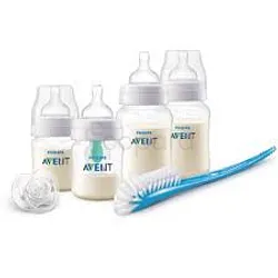 AVENT PACK BIBERON CLASSIC ANTI-COLIQUE 2 BIBERONS 125ML + 2 BIBERONS 260ML + GOUPILLON + SUCETTE REF