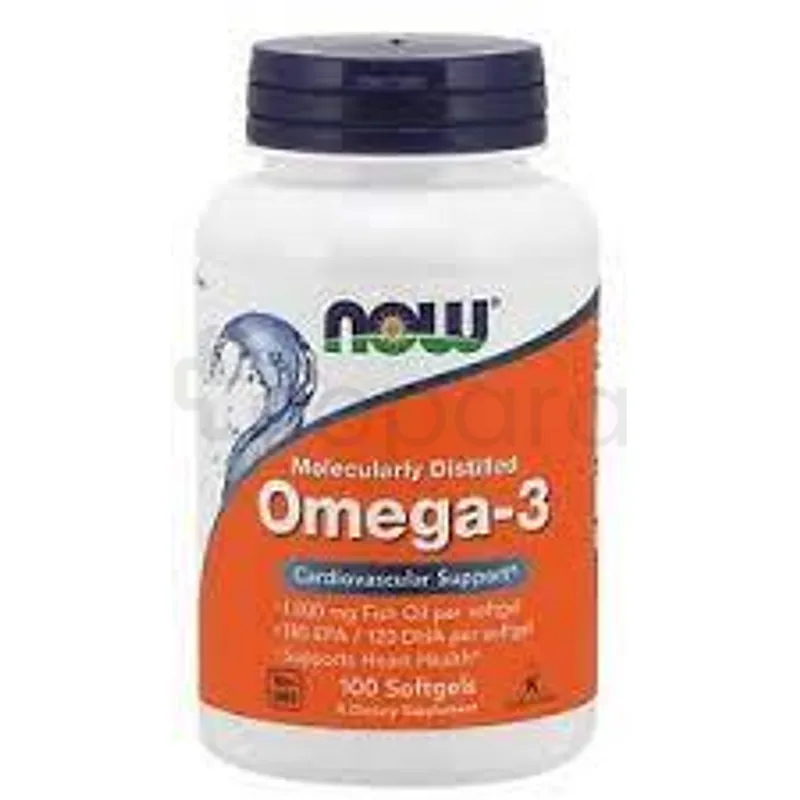 NOW OMEGA-3 CARDIO VASCULAIRE BOITE DE 100 GELULES