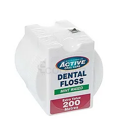 ACTIVE ORAL CARE DENTAL FLOSS 200 METRES