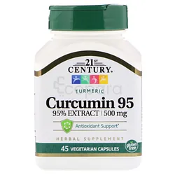 21ST CENTURY CURCUMIN 95 500MG BOITE DE 45