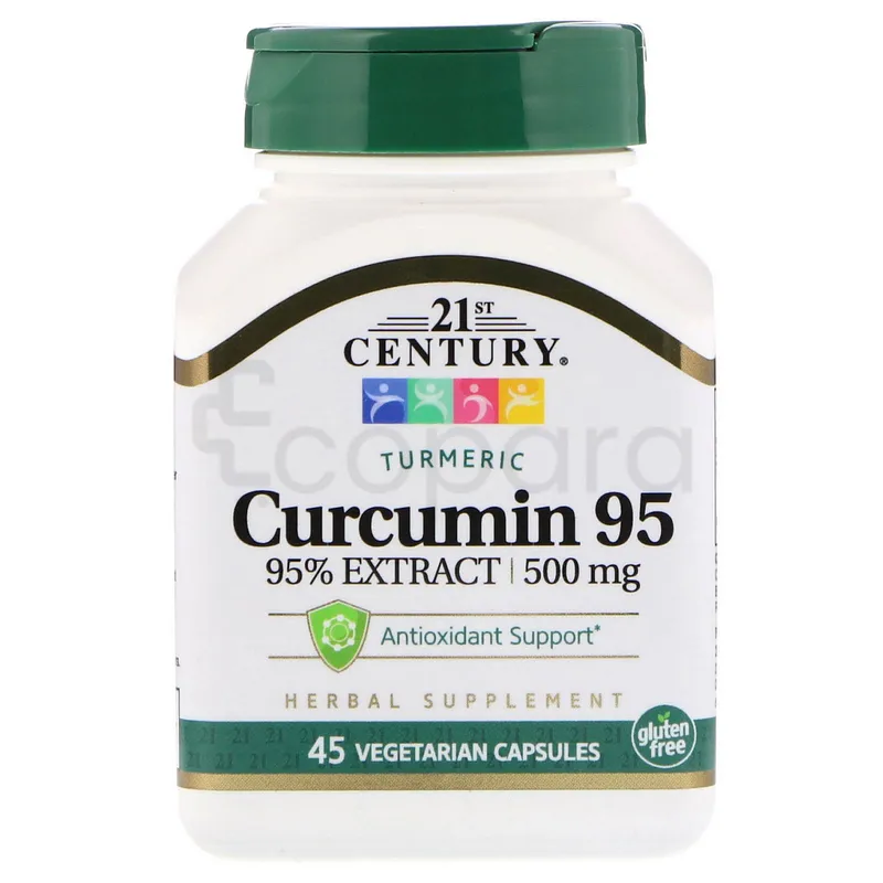 21ST CENTURY CURCUMIN 95 500MG BOITE DE 45