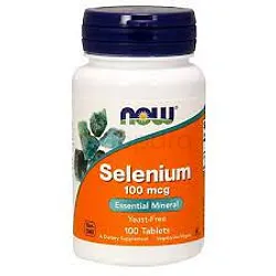 NOW SELENIUM 100MCG BOITE DE 100 COMPRIMES