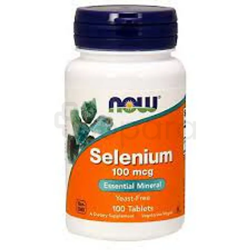 NOW SELENIUM 100MCG BOITE DE 100 COMPRIMES