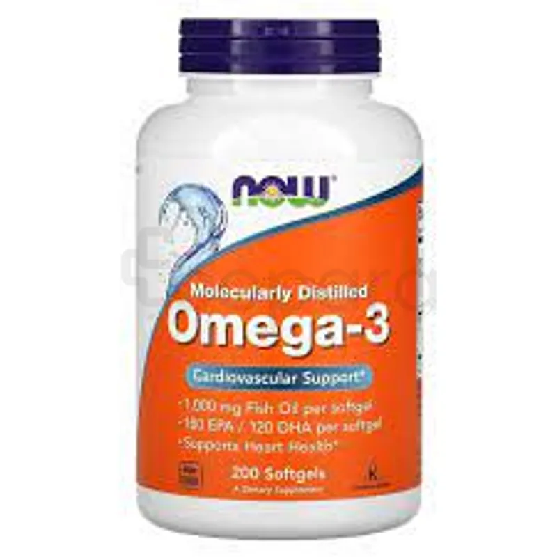 NOW OMEGA-3 CARDIO VASCULAIRE BOITE DE 200 GELULES
