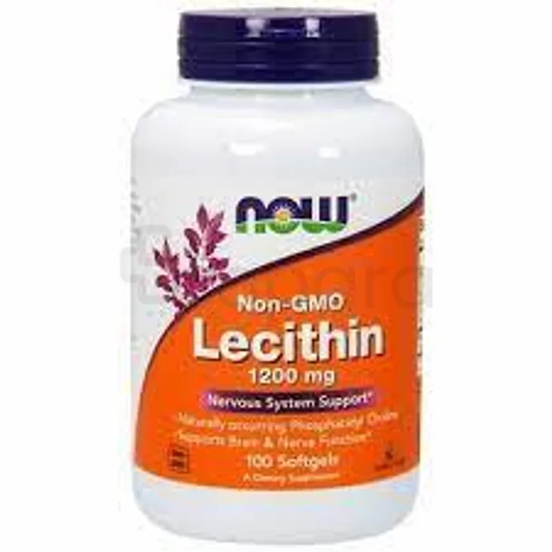 NOW LECITHIN 1200MG BOITE DE 100 SOFTGELS