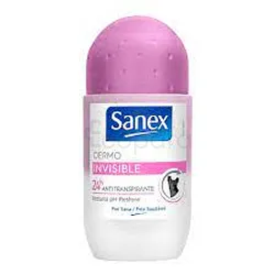 SANEX DEODORANT ROLL-ON DERMO INVISIBLE 50ML
