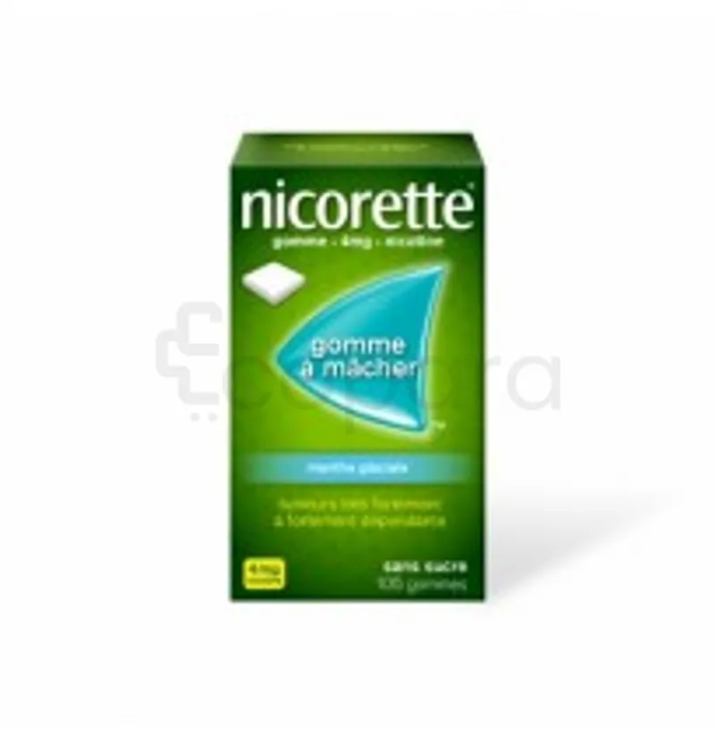 NICORETTE 4MG MENTHE GALCIALE BOITE DE 105 GOMMES
