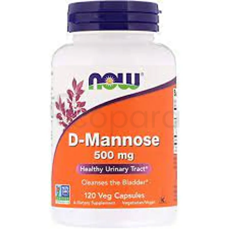 NOW D-MANNOSE 500MG BOITE DE 120 CAPSULES