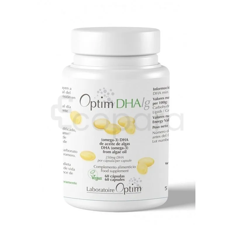 OPTIM DHA OMEGA 3 BOITE DE 60 CAPSULES