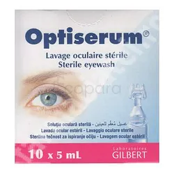 GILBERT OPTISERUM SERUM PHYSIOLOGIQUE 5ML BOITE DE 10